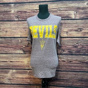 Arizona State University Devils Women's Medium Maroon Shirt Blouse Top Custom